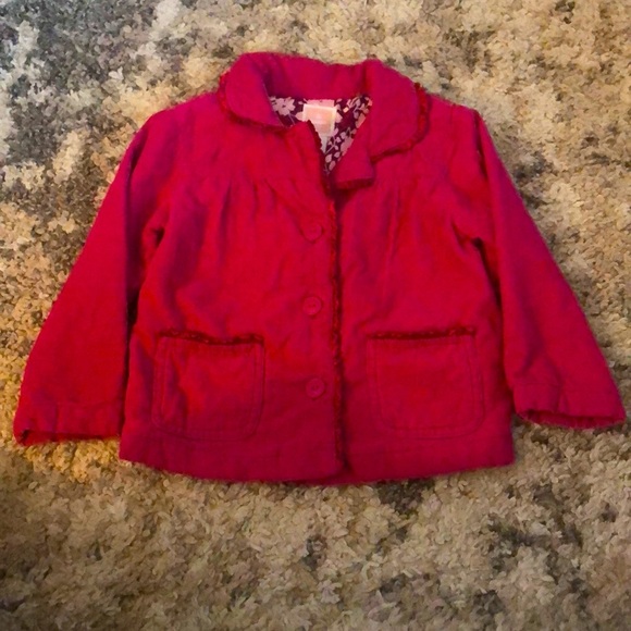 Old Navy Other - 🔹4 for $30 Old Navy Mid-weight Pink Corduroy Jacket, size 3T